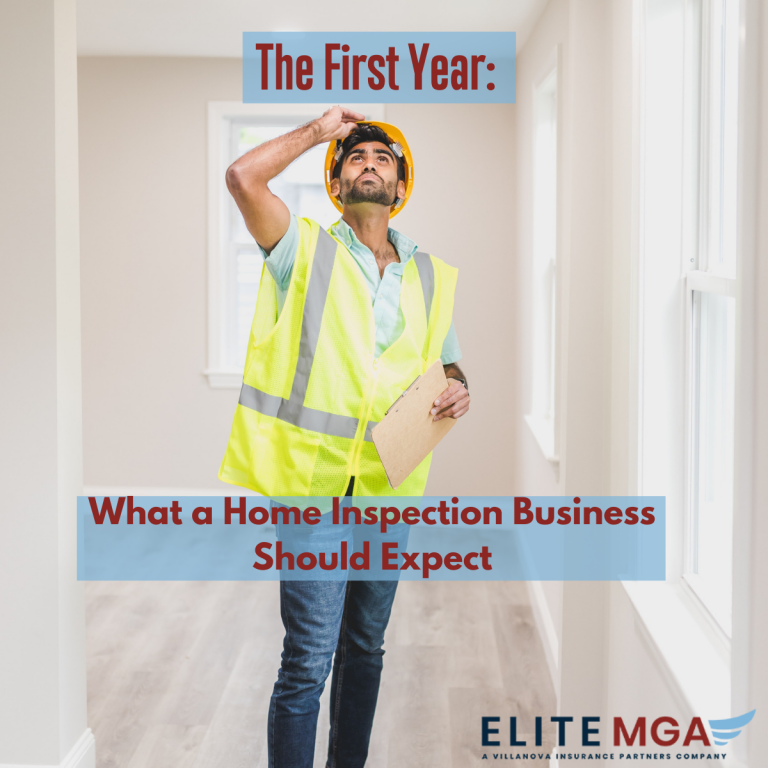 First Year Home Inspector Business Expectations