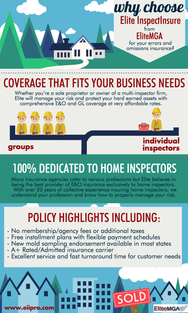 Why Choose Eiipro for Home Inspector Errors and Omissions Insurance- EliteMGA
